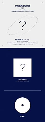 אוצר - השלב השני: פרק אחד Digipack אלבום [SET FULL VER.] 12 אלבומים+BOLSVOS K -POP EBook, 1EA BOLSVOS מדבקה